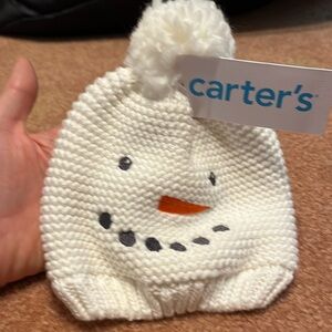 Infant snowman hat, Carter’s, nwt